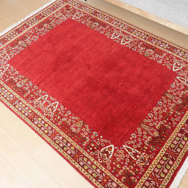 【セミオーダー受付中】  サイズ変更OK　カラー変更OK イラン　シラーズ産　ギャッベ 　（hl-50103）