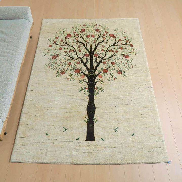 【セミオーダー受付中】  サイズ変更OK　カラー変更OK イラン　シラーズ産　ギャッベ 　（hl-50175）