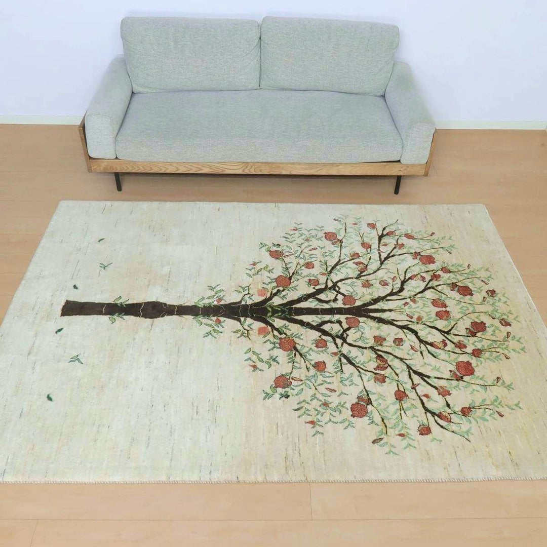 【セミオーダー受付中】  サイズ変更OK　カラー変更OK イラン　シラーズ産　ギャッベ 　（hl-50175）