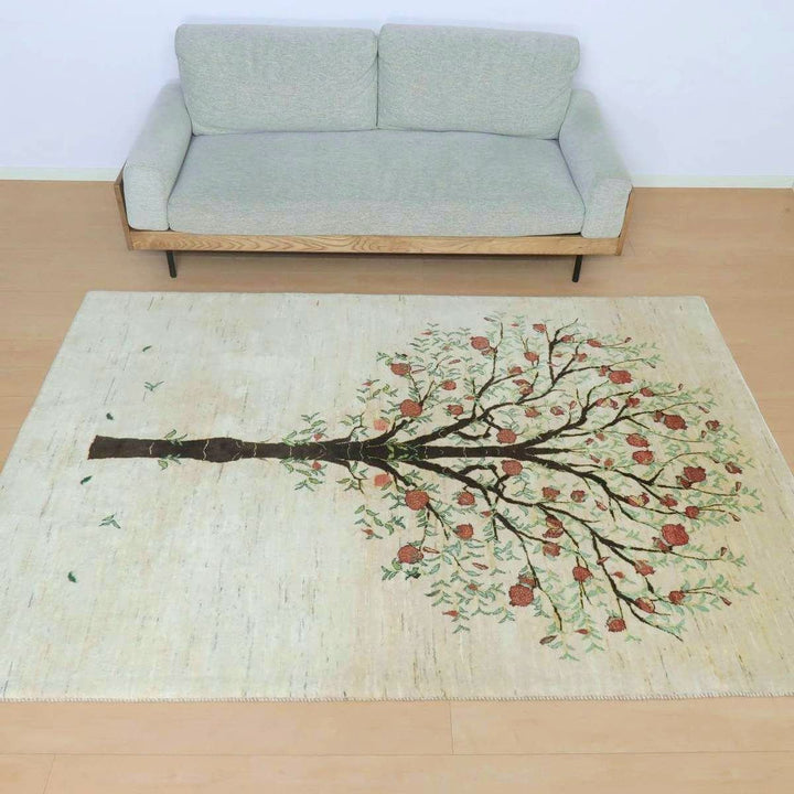 【セミオーダー受付中】  サイズ変更OK　カラー変更OK イラン　シラーズ産　ギャッベ 　（hl-50175）