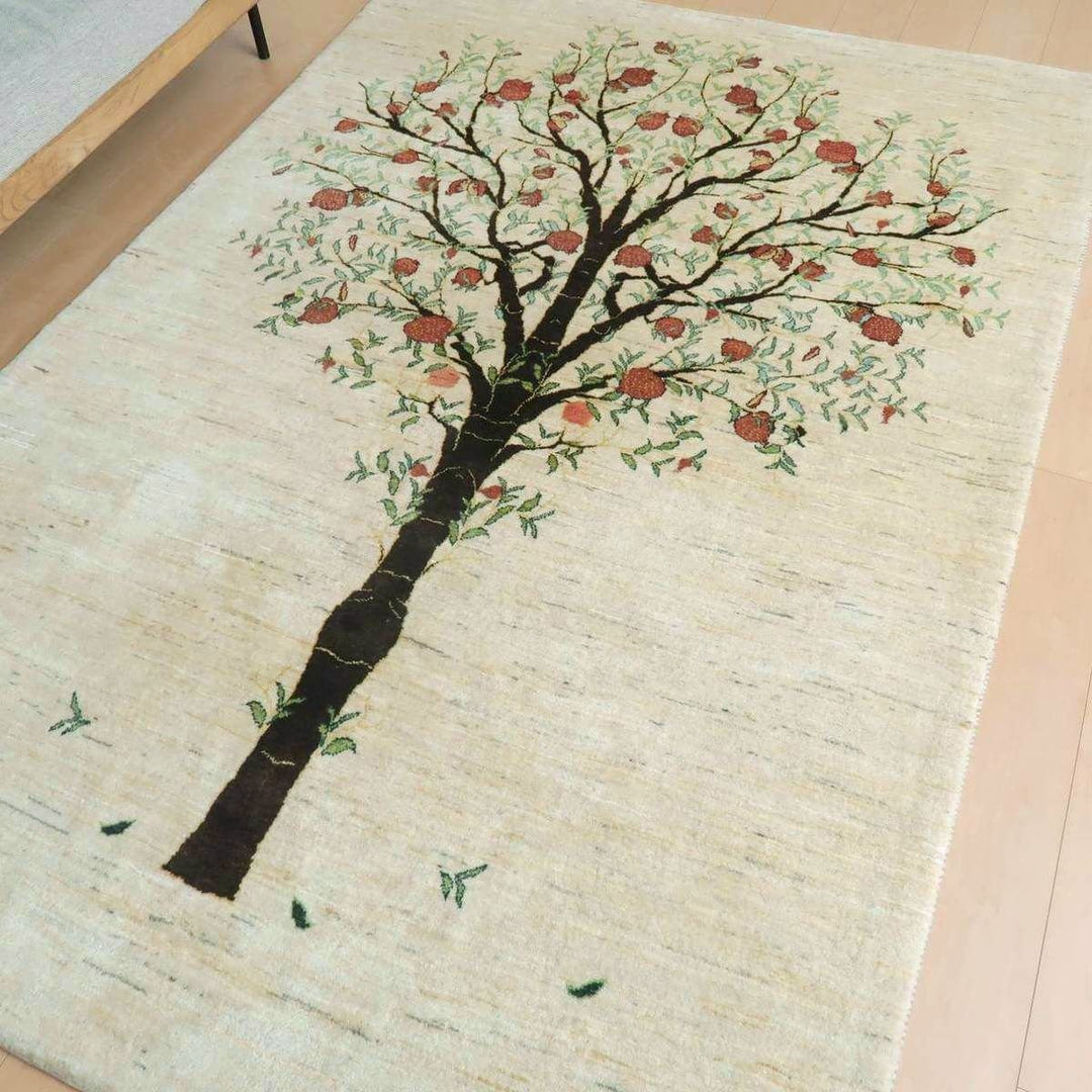 【セミオーダー受付中】  サイズ変更OK　カラー変更OK イラン　シラーズ産　ギャッベ 　（hl-50175）