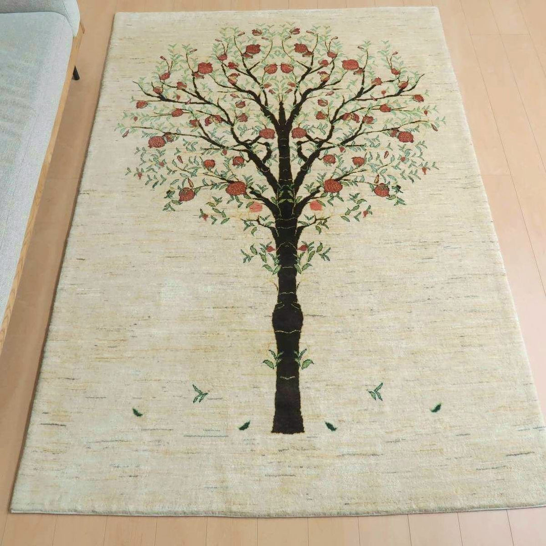 【セミオーダー受付中】  サイズ変更OK　カラー変更OK イラン　シラーズ産　ギャッベ 　（hl-50175）