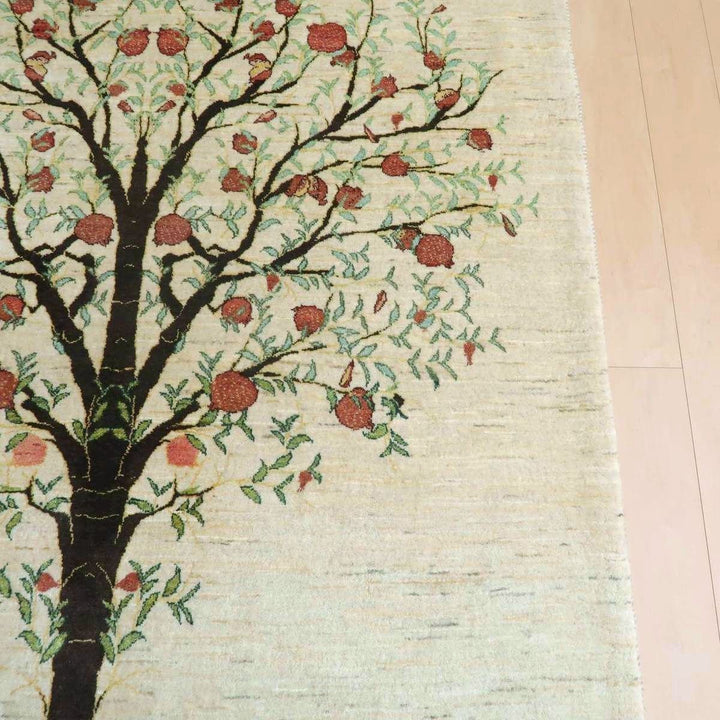 【セミオーダー受付中】  サイズ変更OK　カラー変更OK イラン　シラーズ産　ギャッベ 　（hl-50175）