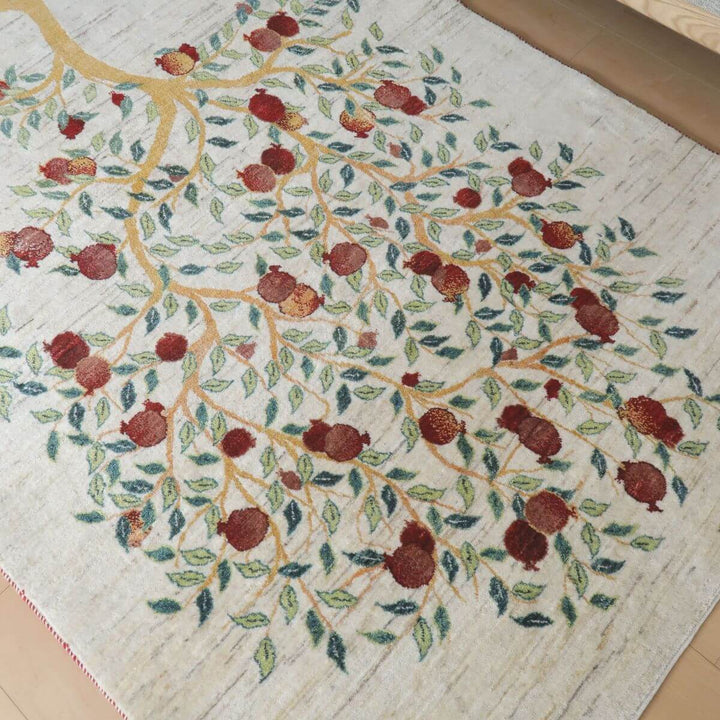 【セミオーダー受付中】  サイズ変更OK　カラー変更OK イラン　シラーズ産　ギャッベ 　（hl-50235）