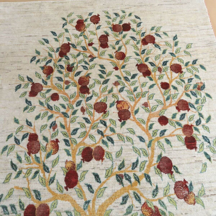 【セミオーダー受付中】  サイズ変更OK　カラー変更OK イラン　シラーズ産　ギャッベ 　（hl-50235）