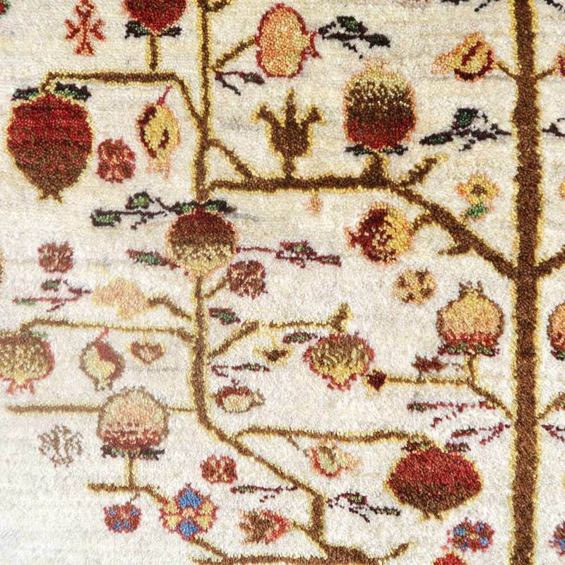 【セミオーダー受付中】  サイズ変更OK　カラー変更OK イラン　シラーズ産　ギャッベ 　（hl-53731）