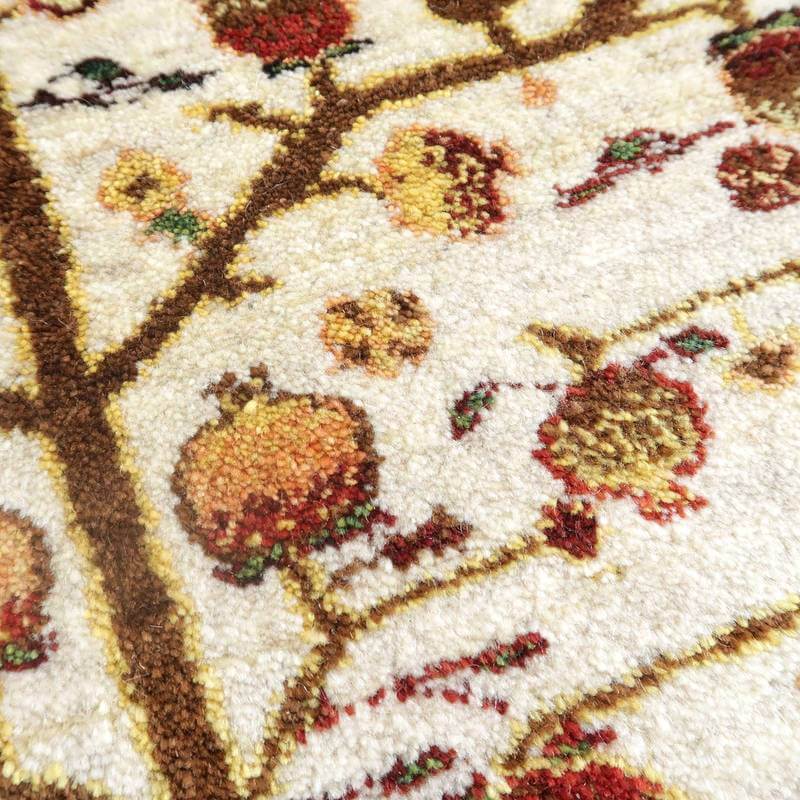 【セミオーダー受付中】  サイズ変更OK　カラー変更OK イラン　シラーズ産　ギャッベ 　（hl-53731）