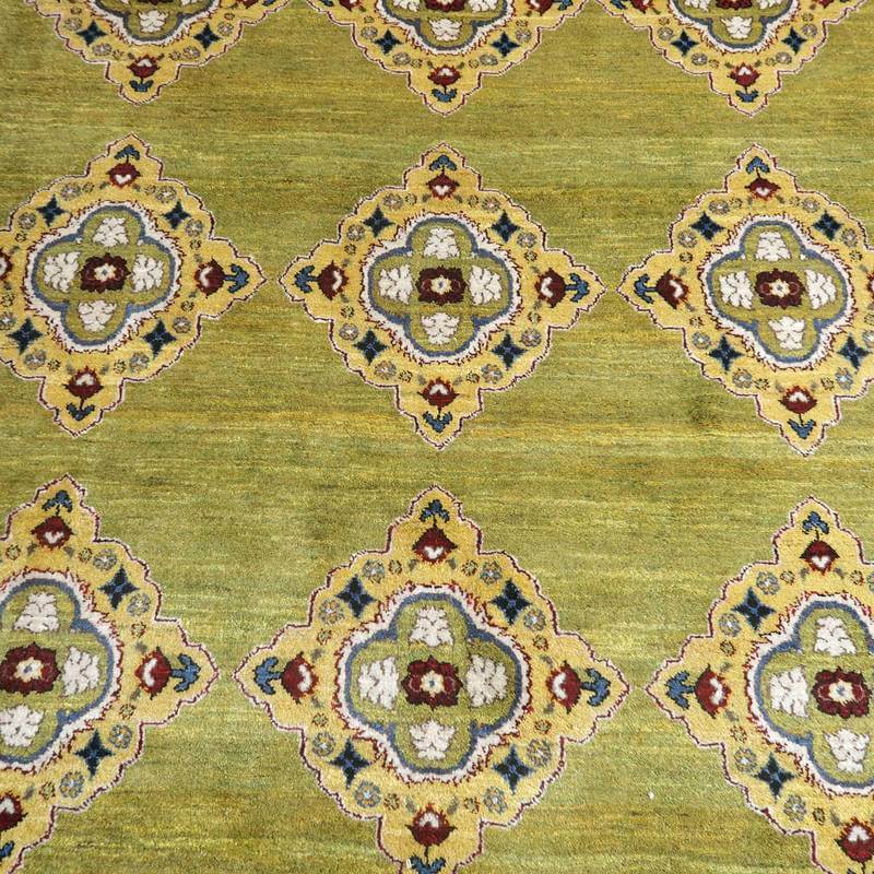 【セミオーダー受付中】  サイズ変更OK　カラー変更OK イラン　シラーズ産　ギャッベ 　（hl-64272）