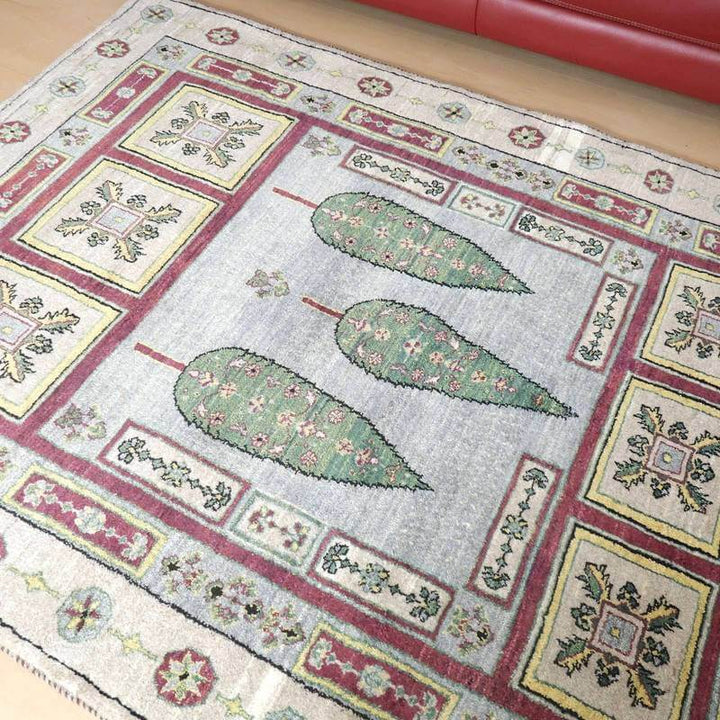 【セミオーダー受付中】  サイズ変更OK　カラー変更OK イラン　シラーズ産　ギャッベ 　（hl-69841）