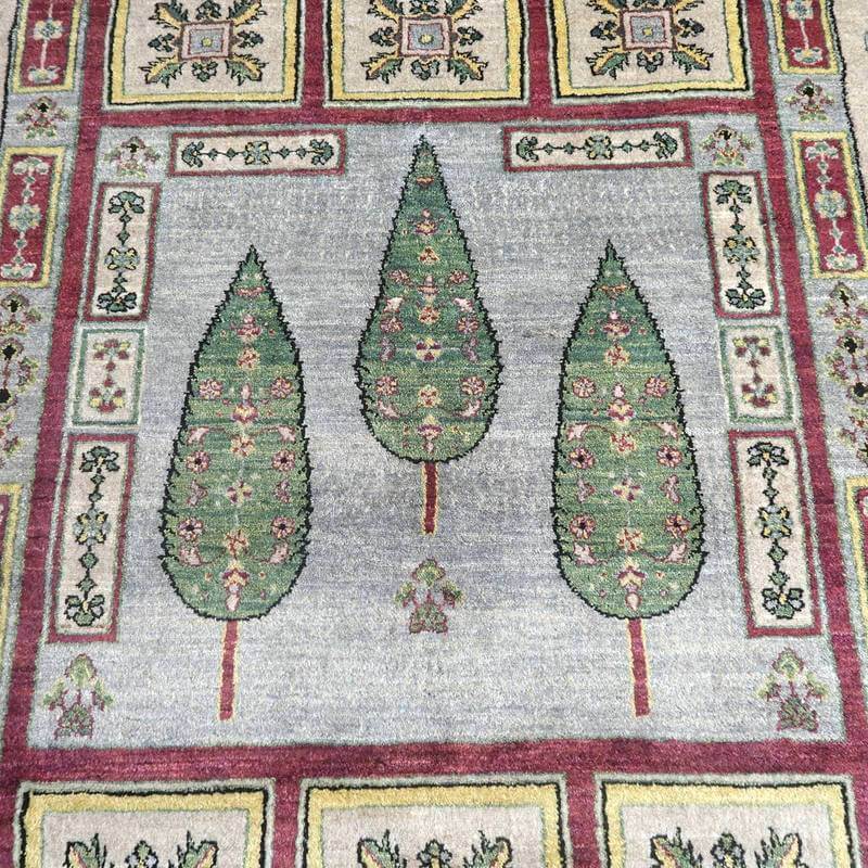 【セミオーダー受付中】  サイズ変更OK　カラー変更OK イラン　シラーズ産　ギャッベ 　（hl-69841）