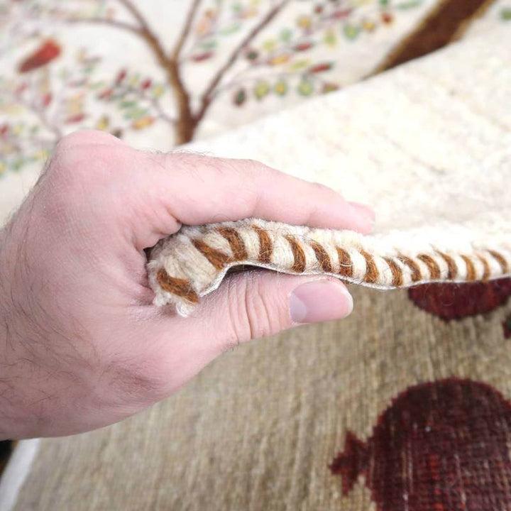 【セミオーダー受付中】  サイズ変更OK　カラー変更OK イラン　シラーズ産　ギャッベ 　（hl-73242）