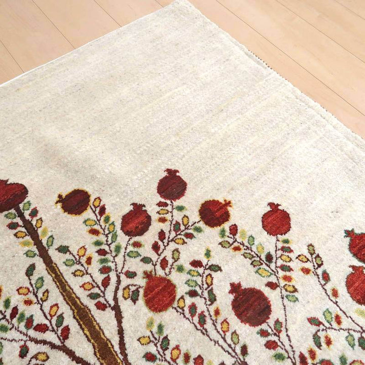 【セミオーダー受付中】  サイズ変更OK　カラー変更OK イラン　シラーズ産　ギャッベ 　（hl-73242）