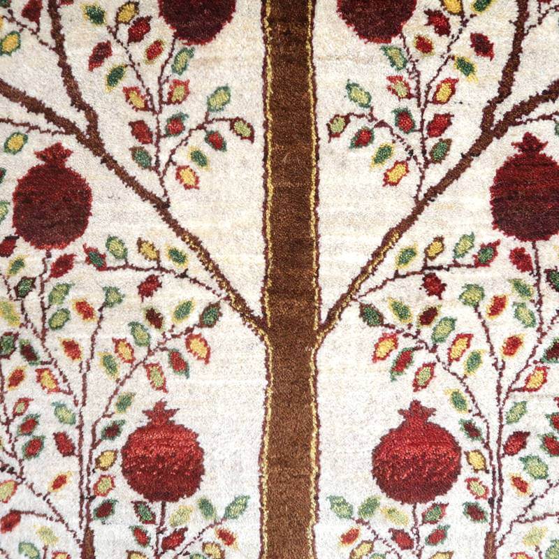 【セミオーダー受付中】  サイズ変更OK　カラー変更OK イラン　シラーズ産　ギャッベ 　（hl-73242）