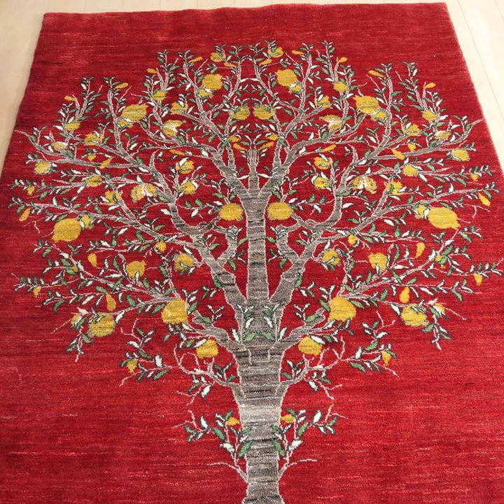 【セミオーダー受付中】  サイズ変更OK　カラー変更OK イラン　シラーズ産　ギャッベ 　（hl-83870）