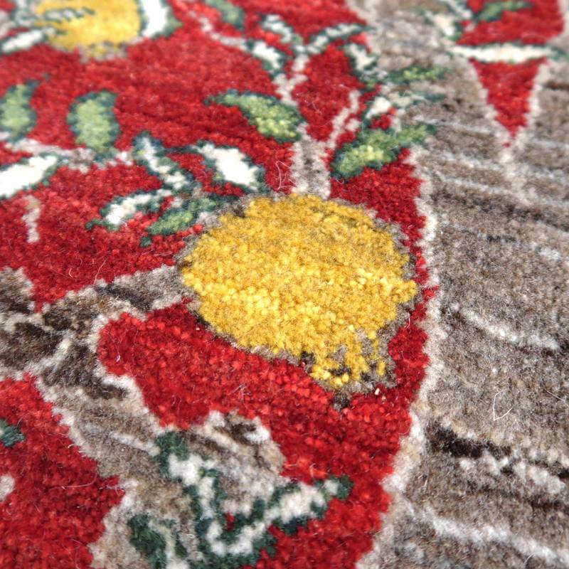 【セミオーダー受付中】  サイズ変更OK　カラー変更OK イラン　シラーズ産　ギャッベ 　（hl-83870）