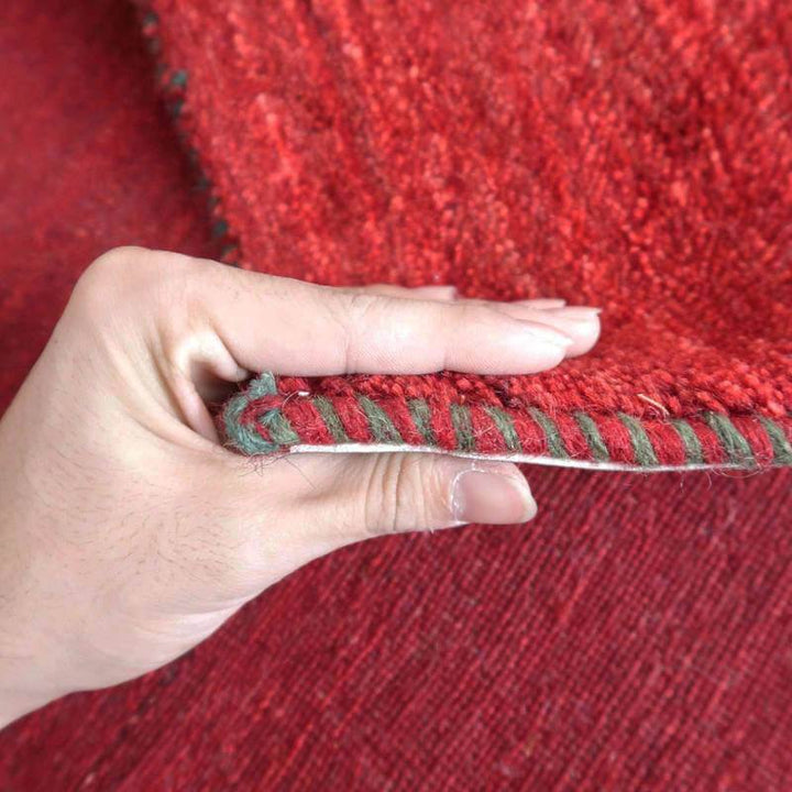 【セミオーダー受付中】  サイズ変更OK　カラー変更OK イラン　シラーズ産　ギャッベ 　（hl-83870）