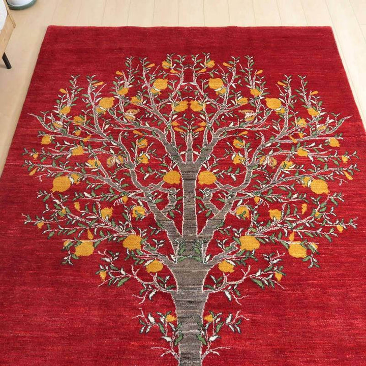 【セミオーダー受付中】  サイズ変更OK　カラー変更OK イラン　シラーズ産　ギャッベ 　（hl-83871）