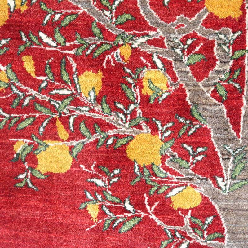 【セミオーダー受付中】  サイズ変更OK　カラー変更OK イラン　シラーズ産　ギャッベ 　（hl-83871）