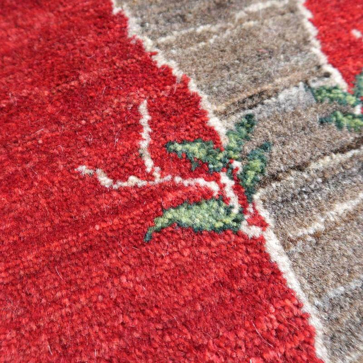 【セミオーダー受付中】  サイズ変更OK　カラー変更OK イラン　シラーズ産　ギャッベ 　（hl-83871）