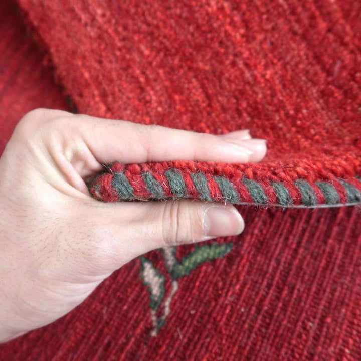 【セミオーダー受付中】  サイズ変更OK　カラー変更OK イラン　シラーズ産　ギャッベ 　（hl-83871）