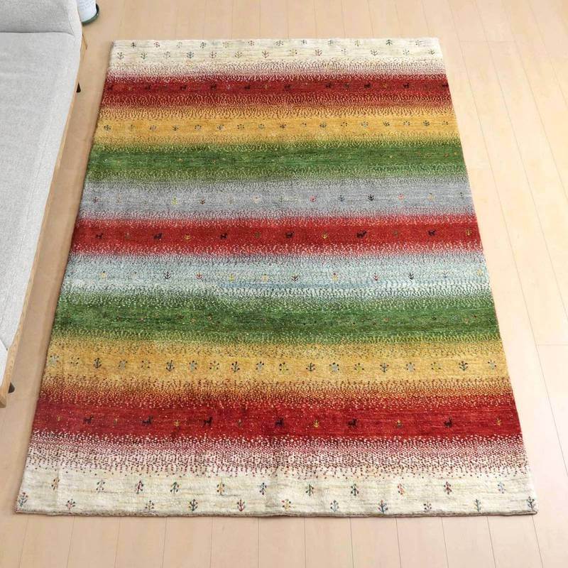 【オーダーメイド受付中】イラン　シラーズ産　ギャッベ 　（hl-86375）