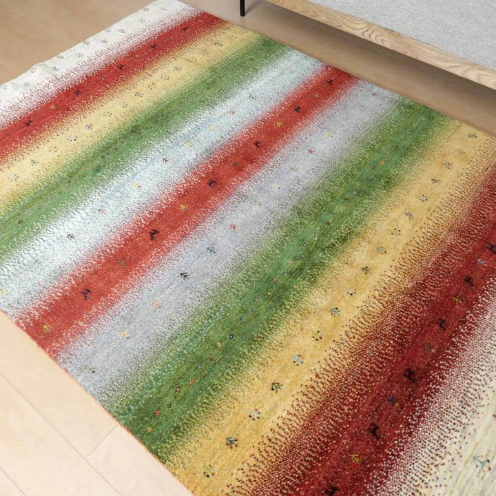 【オーダーメイド受付中】イラン　シラーズ産　ギャッベ 　（hl-86375）