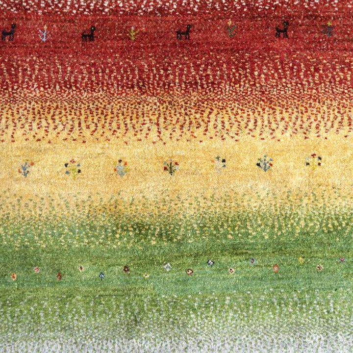 【オーダーメイド受付中】イラン　シラーズ産　ギャッベ 　（hl-86375）