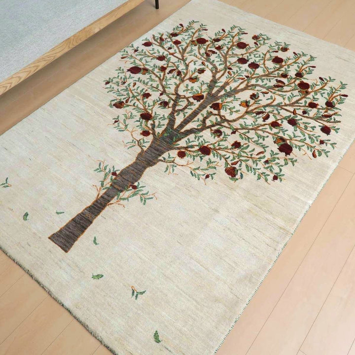 プレミアムギャッベ／ルリバフ 238×155cm（HL-91089）