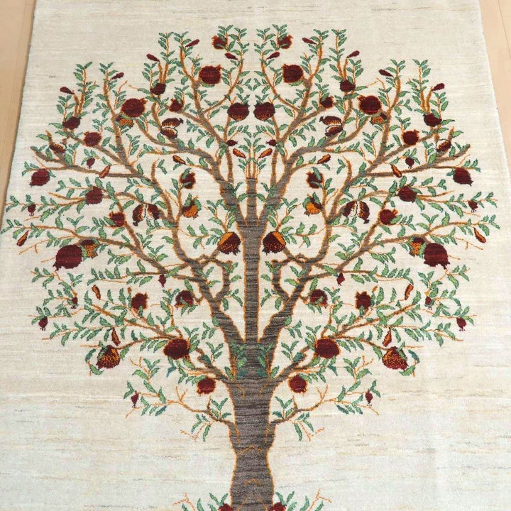 プレミアムギャッベ／ルリバフ 238×155cm（HL-91089）