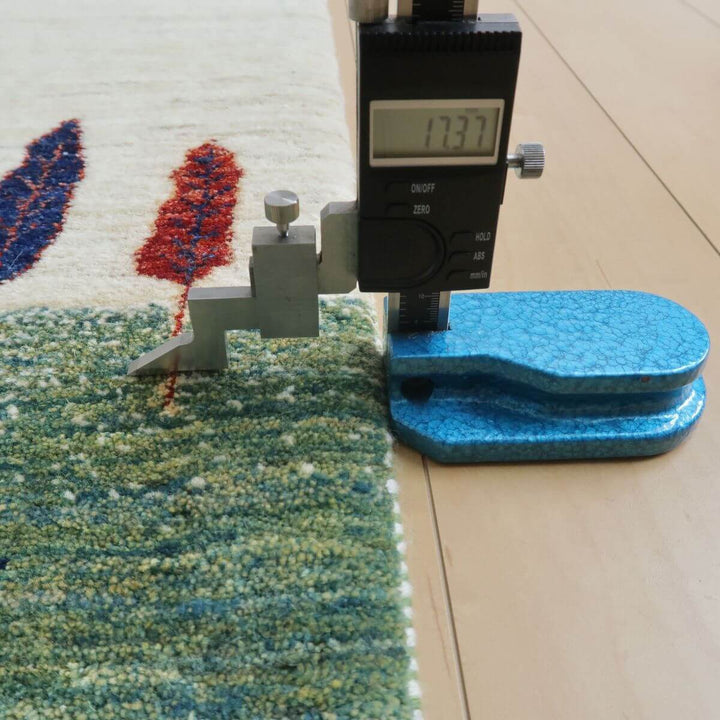 【セミオーダー受付中】  サイズ変更OK　カラー変更OK イラン　シラーズ産　ギャッベ 　（hm-11099）