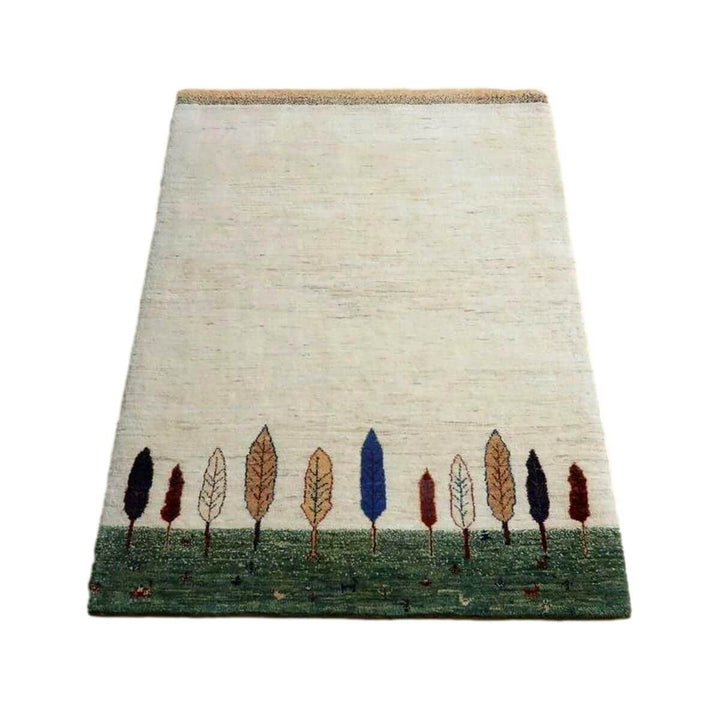 【セミオーダー受付中】  サイズ変更OK　カラー変更OK イラン　シラーズ産　ギャッベ 　（hm-11099）