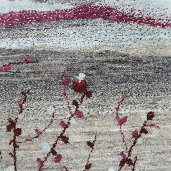 【セミオーダー受付中】  サイズ変更OK　カラー変更OK イラン　シラーズ産　ギャッベ 　（hm-11101）