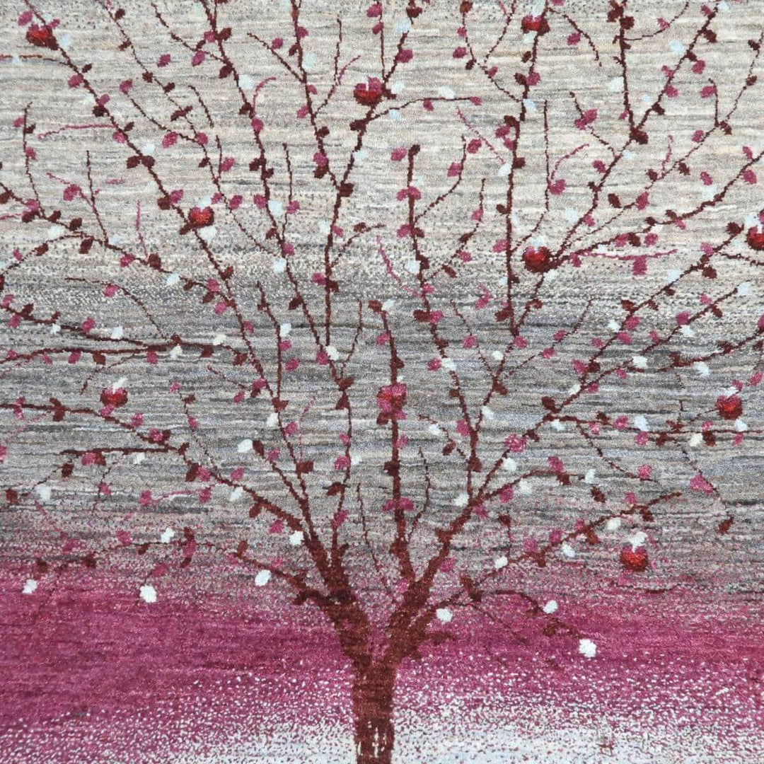 【セミオーダー受付中】  サイズ変更OK　カラー変更OK イラン　シラーズ産　ギャッベ 　（hm-11101）