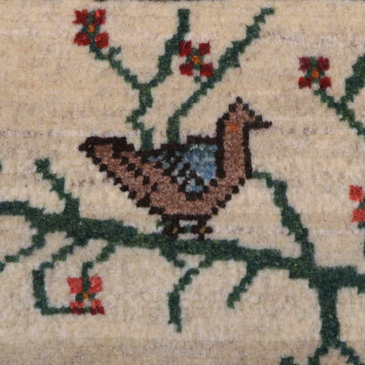 ギャッベ（ギャベ）カシュクリ　93×93cm（HM-70091）
