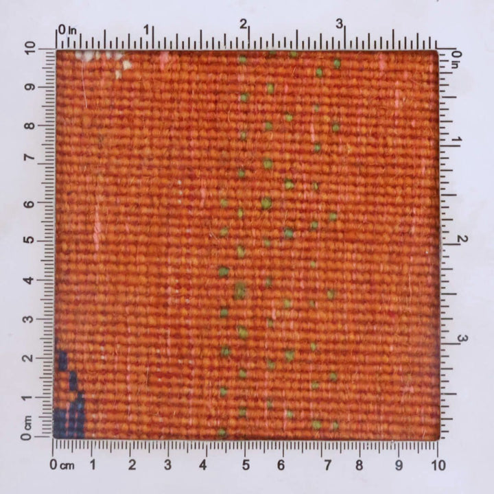 ギャッベ（ギャベ）ルリバフ　83×83cm（HM-70092）