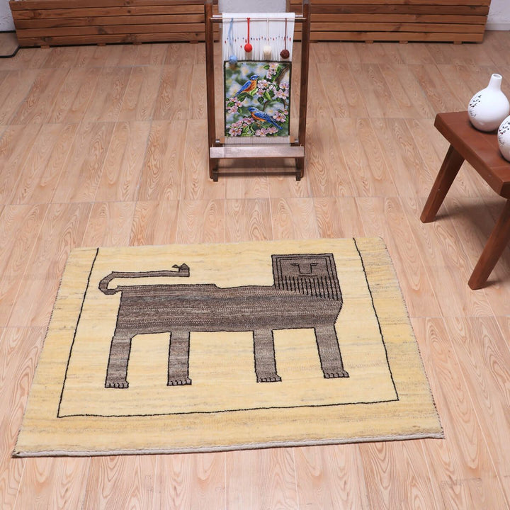 ギャッベ（ギャベ）カシュクリ　148×97cm（HM-70100）