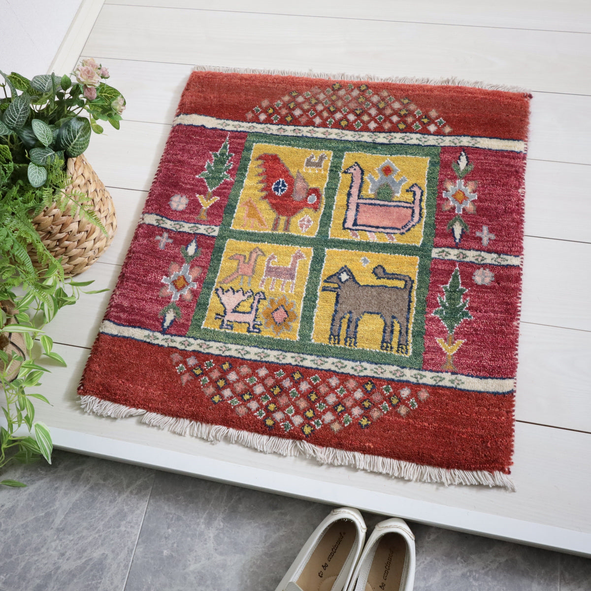 60cm座布団ギャッベ通販｜車シート&チェア用｜ – ギャッベ＆ペルシャ