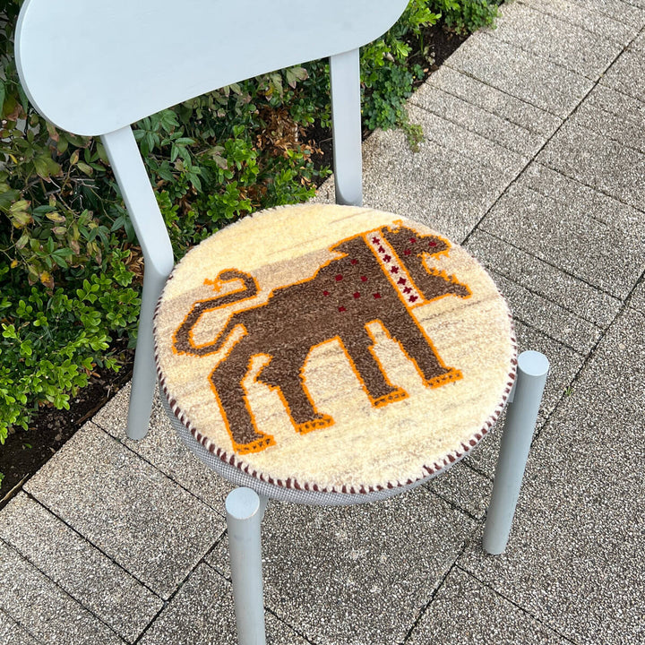 ギャッベ（ギャベ）カシュクリ　40×40cm（HP-70069）