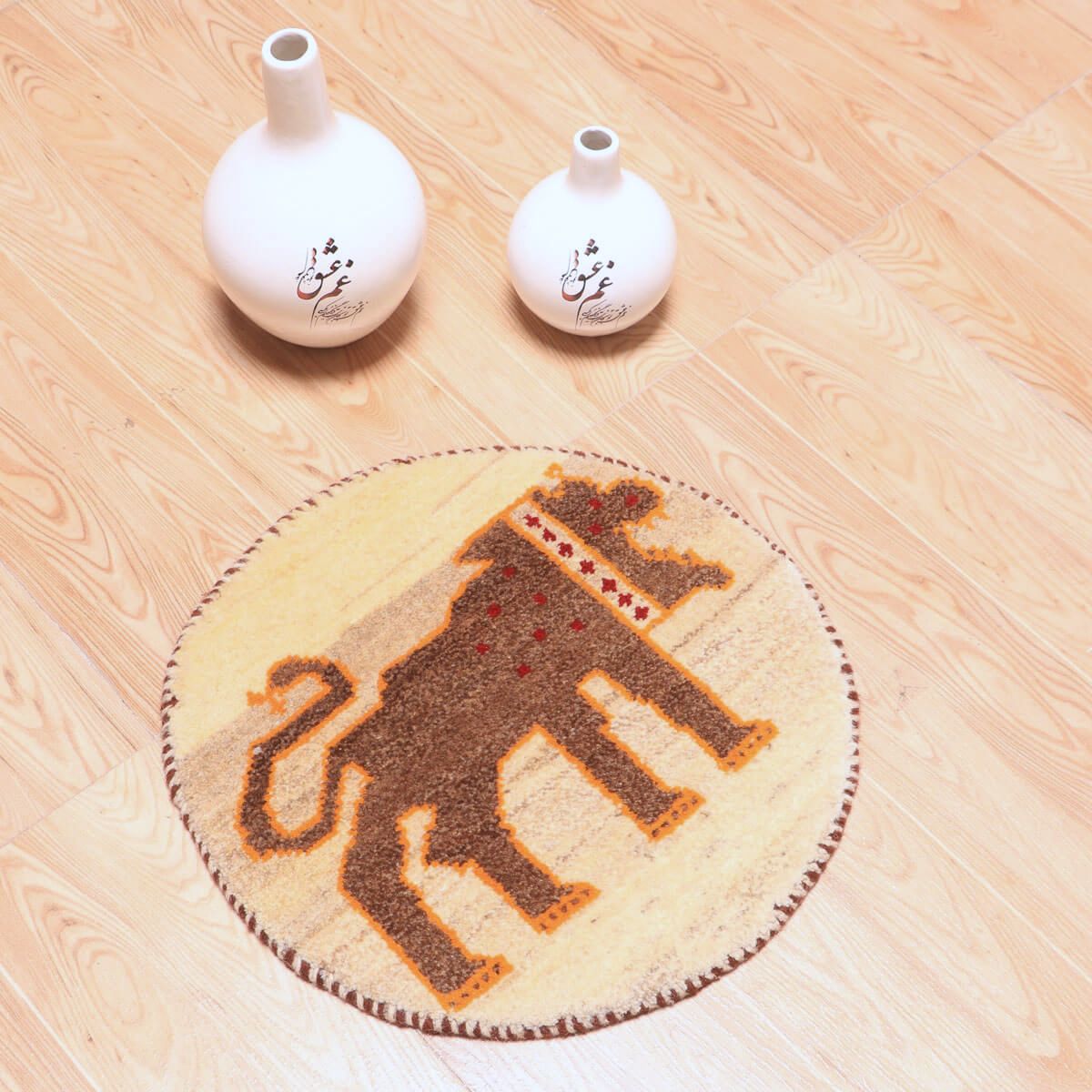 ギャッベ (カシュクリ) 40×40cm（HP-70069） – オリエンタルムーン