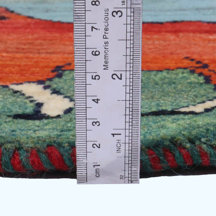 ギャッベ（ギャベ）カシュクリ　42×40cm（HP-70072）