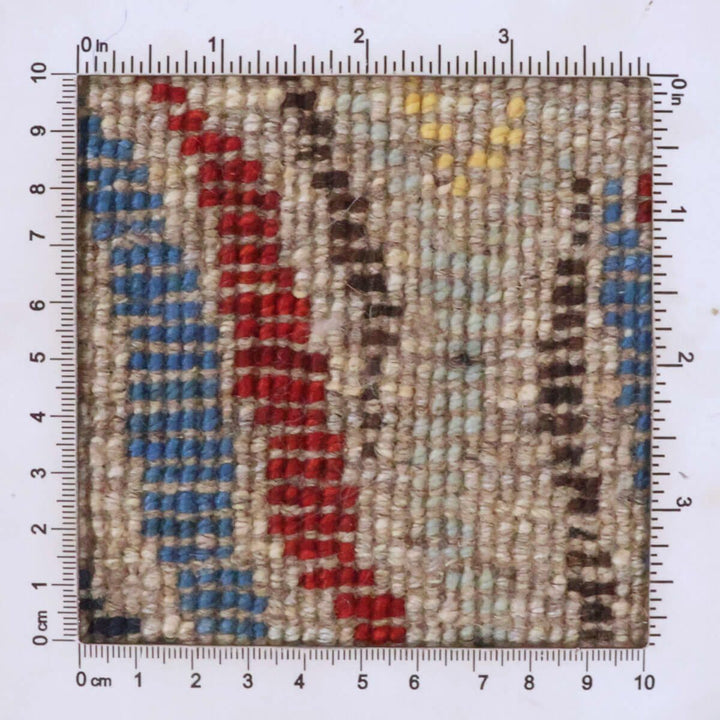 ギャッベ（ギャベ）カシュクリ　42×38cm（HP-70073）