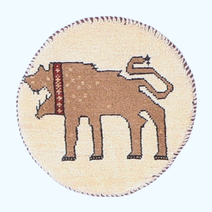 ギャッベ（ギャベ）カシュクリ　40×40cm（HP-70074）