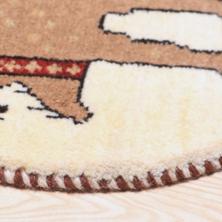 ギャッベ（ギャベ）カシュクリ　40×40cm（HP-70074）