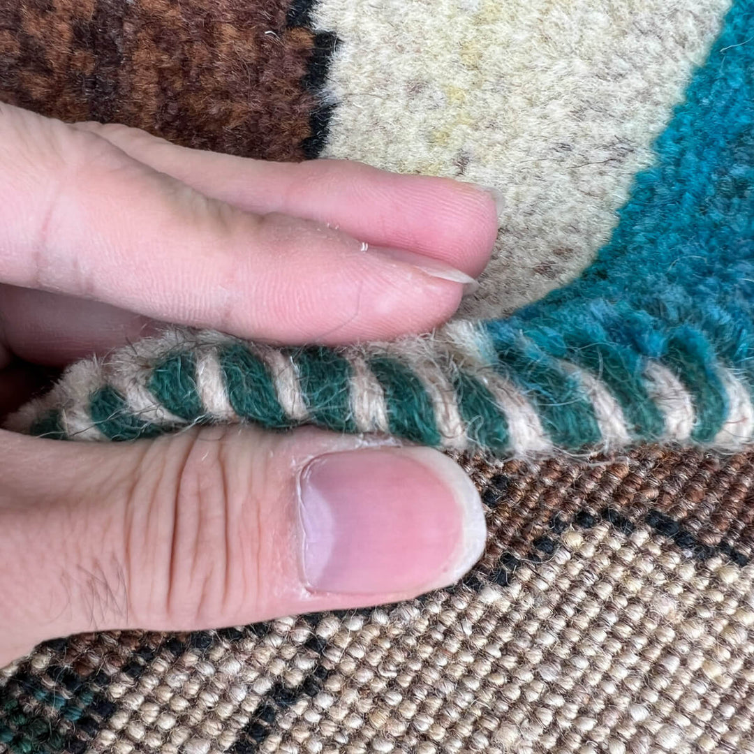 ギャッベ（ギャベ）カシュクリ　40×36cm（HP-70075）