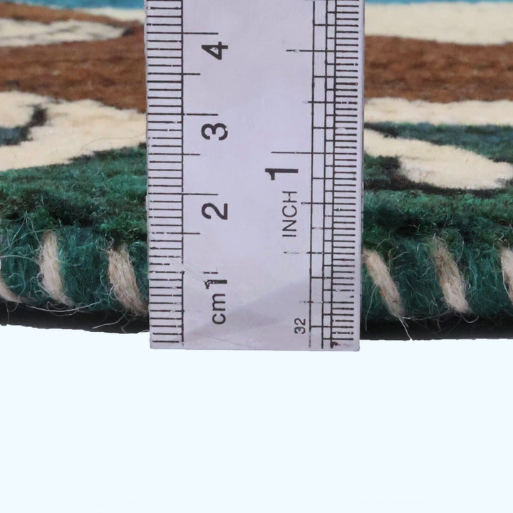 ギャッベ（ギャベ）カシュクリ　40×36cm（HP-70075）