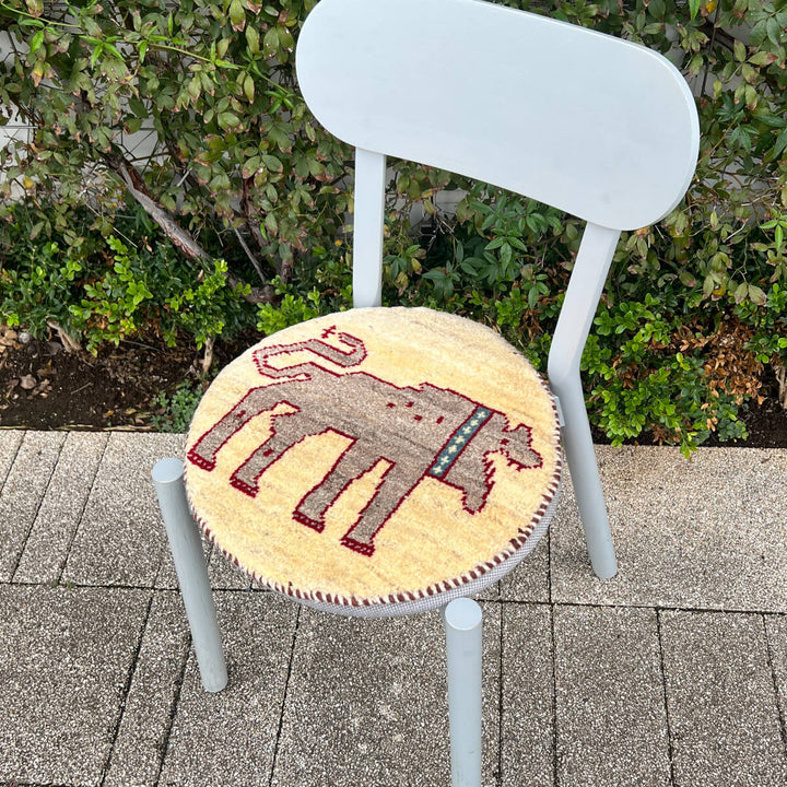 ギャッベ（ギャベ）カシュクリ　41×40cm（HP-70078）