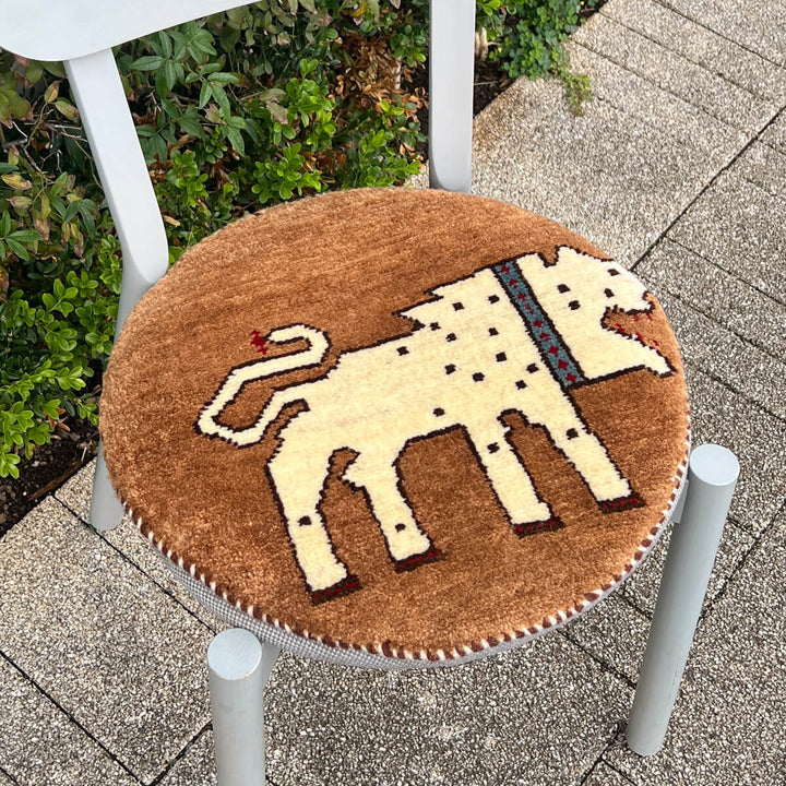 ギャッベ（ギャベ）カシュクリ　42×41cm（HP-70081）