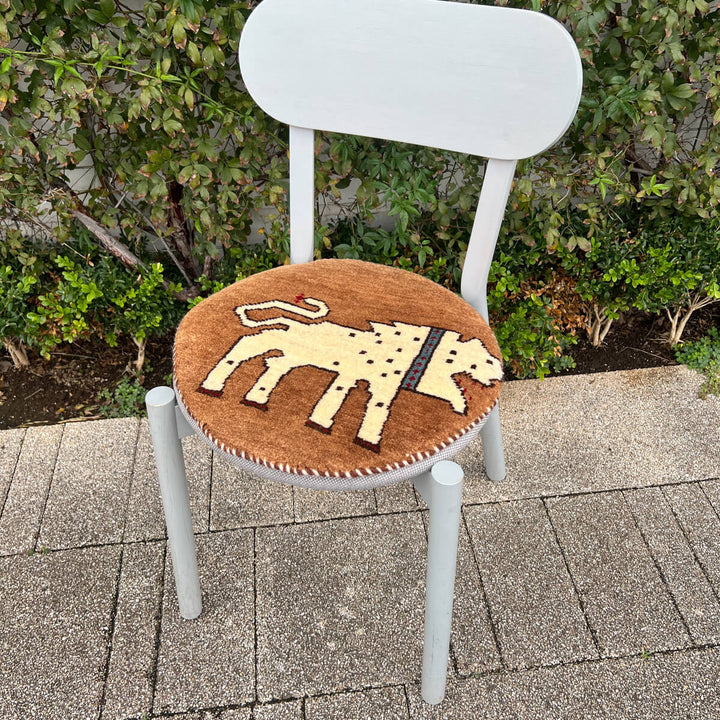 ギャッベ（ギャベ）カシュクリ　42×41cm（HP-70081）