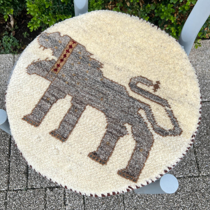 ギャッベ（ギャベ）カシュクリ　39×39cm（HP-70082）