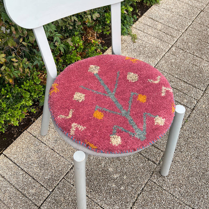 ギャッベ（ギャベ）カシュクリ　40×40cm（HP-70083）